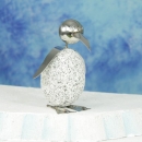 ORGINAL Steinvogel Pinguin mini, ca. 20 cm
