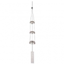 Woodstock Temple Bells Trio, Silber - L: 62,2 cm